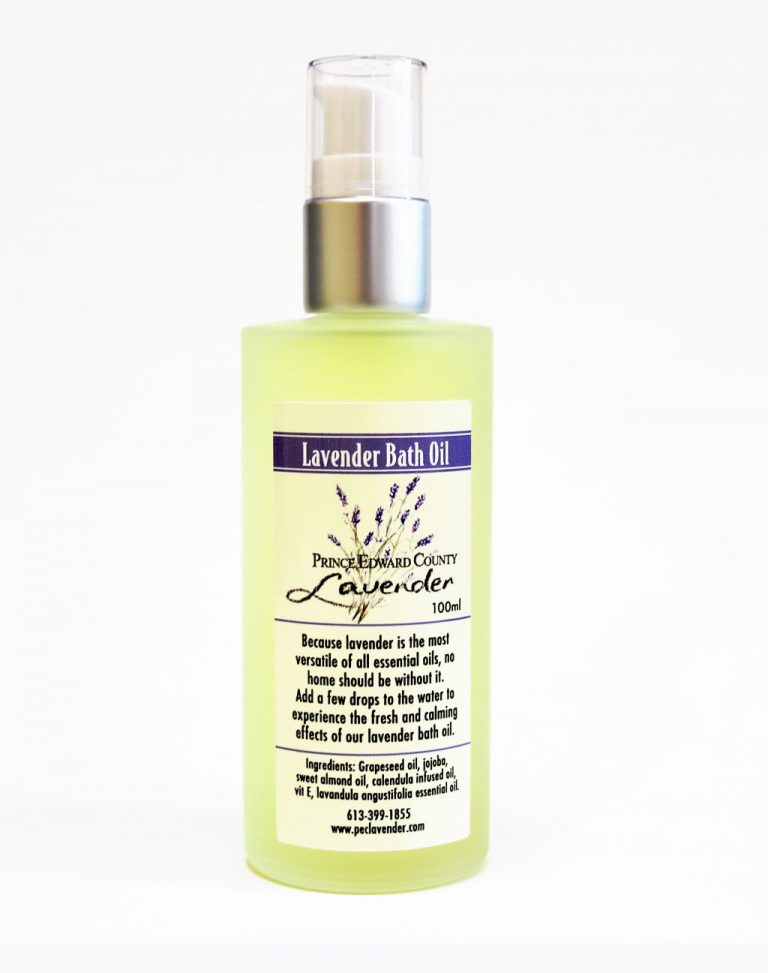 Lavender Bath Oil Pec Lavender